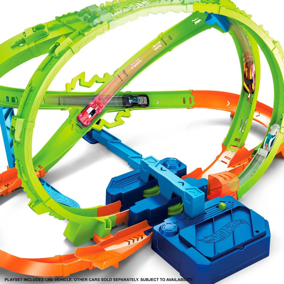 Hot Wheels Stunt Tracks Hypersphere Crash komplekts MATTEL Photo 5