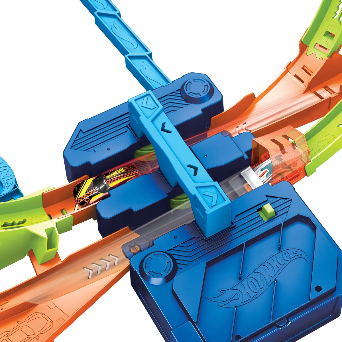 Hot Wheels Stunt Tracks Hypersphere Crash komplekts MATTEL Photo 6