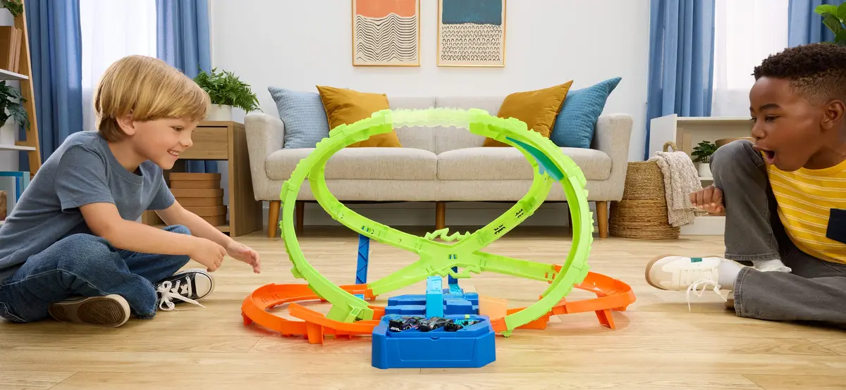 Hot Wheels Stunt Tracks Hypersphere Crash komplekts MATTEL Photo 8