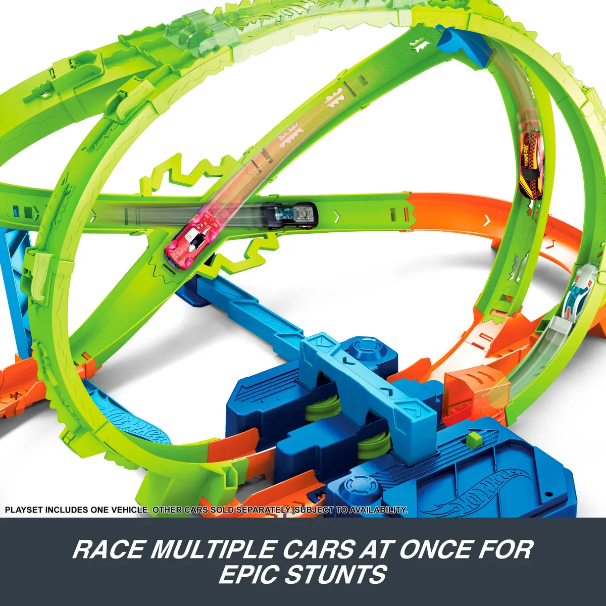 Hot Wheels Stunt Tracks Hypersphere Crash komplekts MATTEL Photo 11