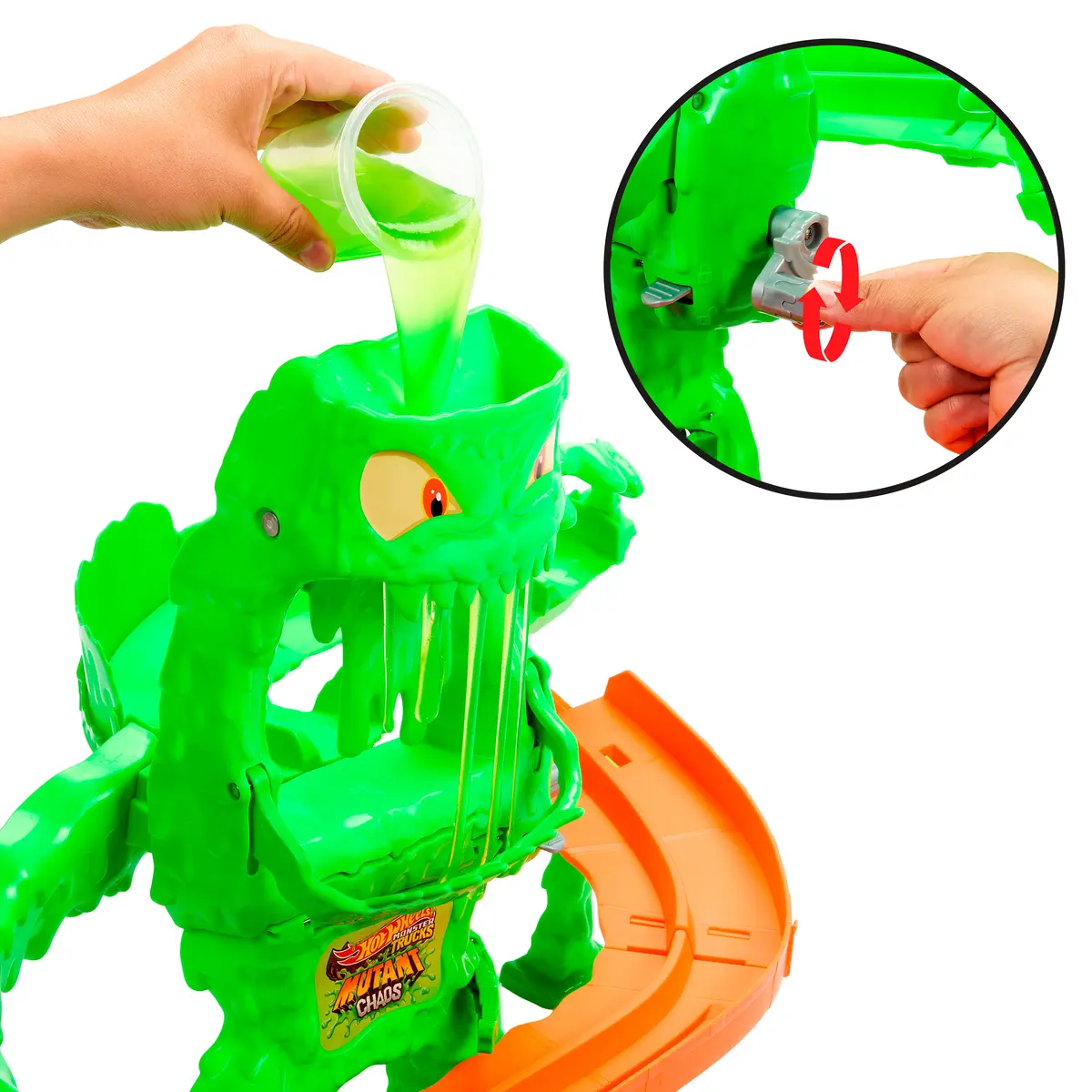 MATTEL Hot Wheels Mutant Monster Takedown rotaļu komplekts Photo 4