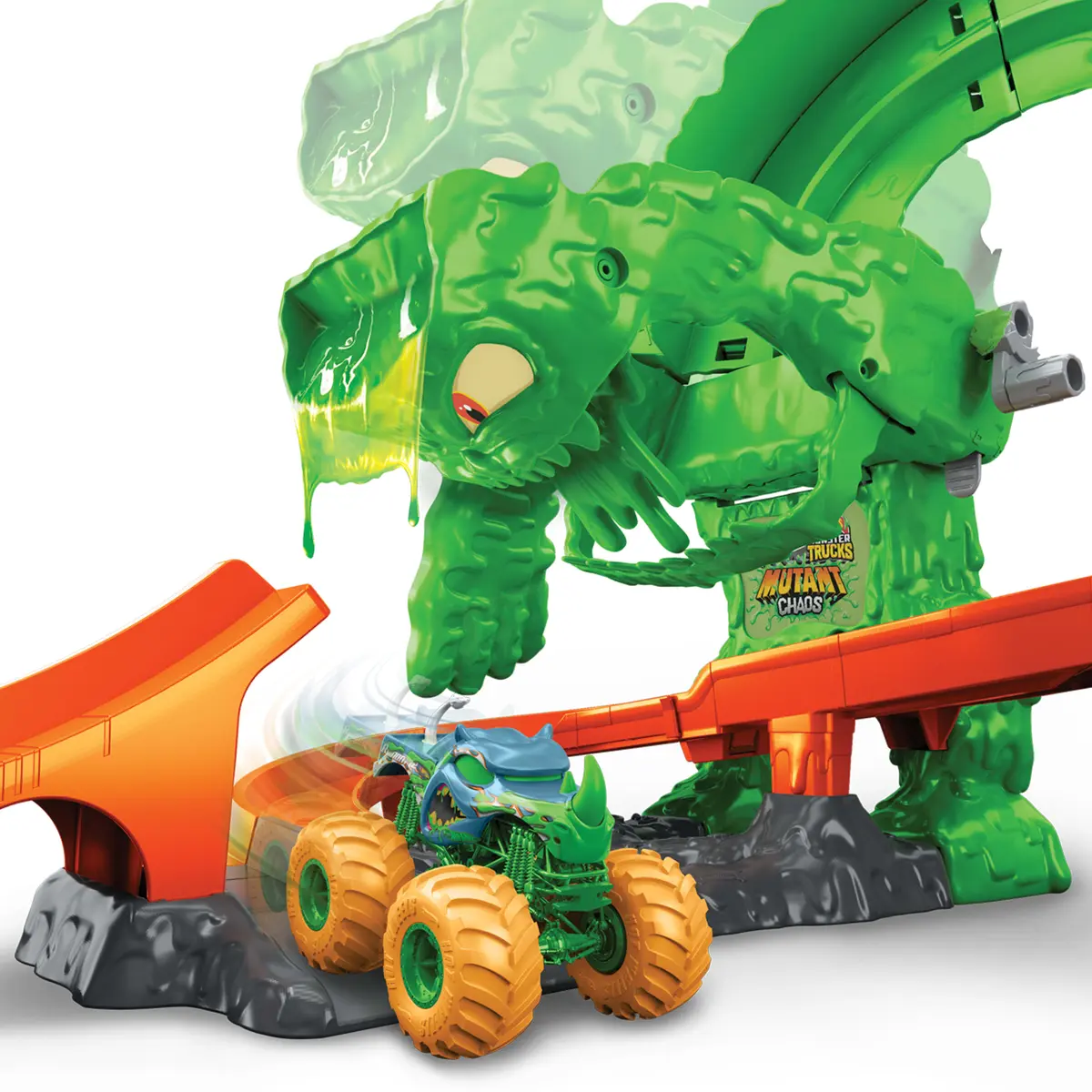 MATTEL Hot Wheels Mutant Monster Takedown rotaļu komplekts Photo 6