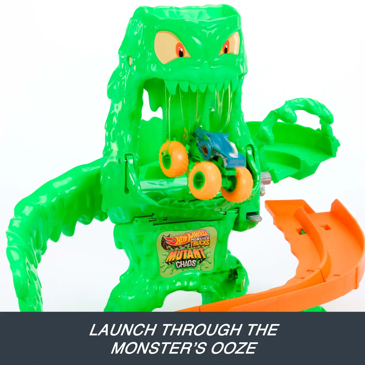 MATTEL Hot Wheels Mutant Monster Takedown rotaļu komplekts Photo 9
