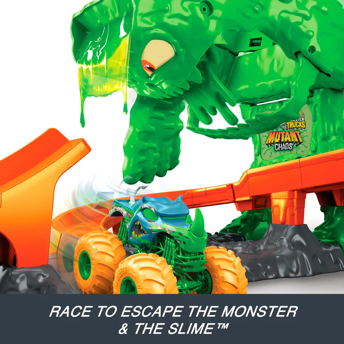 MATTEL Hot Wheels Mutant Monster Takedown rotaļu komplekts Photo 10