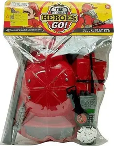 Adar firefighter playset with helmet and mask