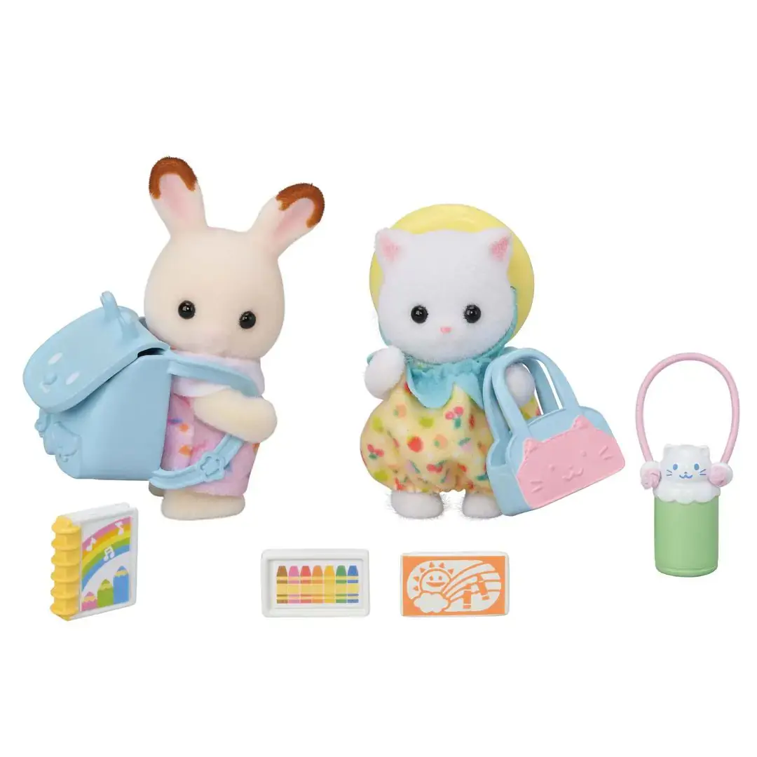 Epoch Sylvanian Families Nursery Friends Walk Along Duo Photo 3