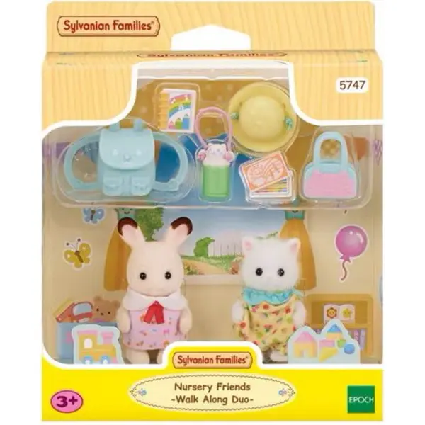 Epoch Sylvanian Families Nursery Friends Walk Along Duo Photo 7