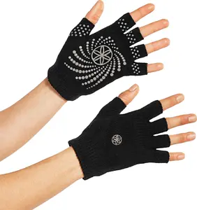 Gaiam Women's Fitness Gloves Black One Size
