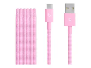 Apple USB-A to USB-C Woven Cable 1.5m Power Pink