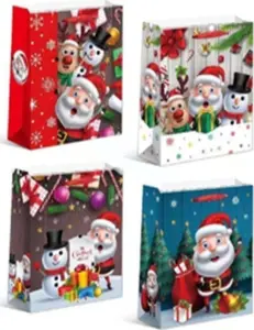 Подарочный пакет с блестками W&K KR 3675 L