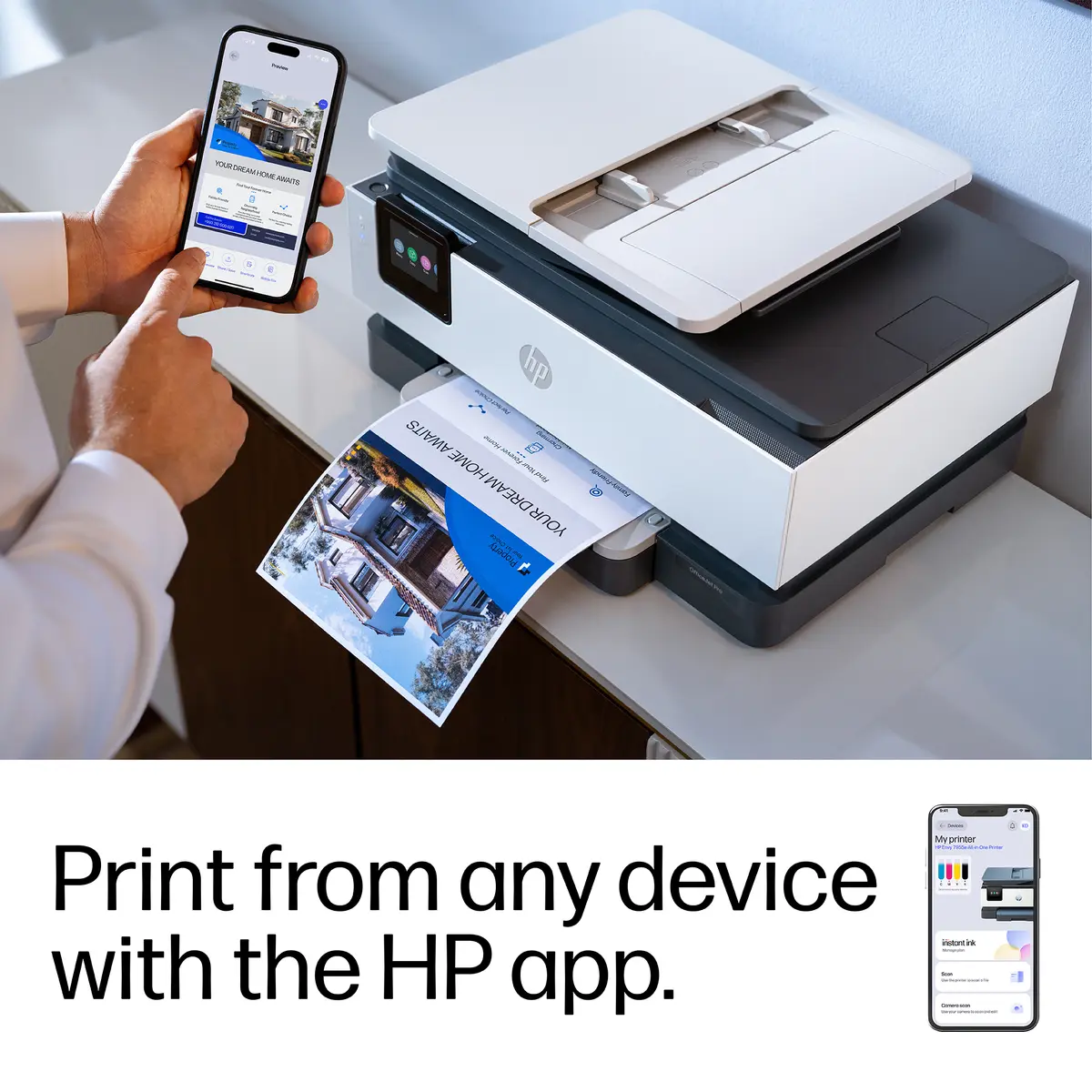 Беспроводной струйный принтер HP OfficeJet Pro Photo 7
