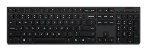 Lenovo 4Y41R64506 Full-size Wireless Keyboard with RF Wireless and Bluetooth, Scissor Keys, Numeric Keypad, Black, Belgian and French Layout