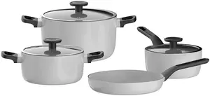 BergHOFF BH-3950615 Набор посуды Смешанный набор Серый Алюминий 7 предметов
