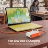 HYPER HyperJuice Flex 30W Powerbank - White and Orange Photo 5