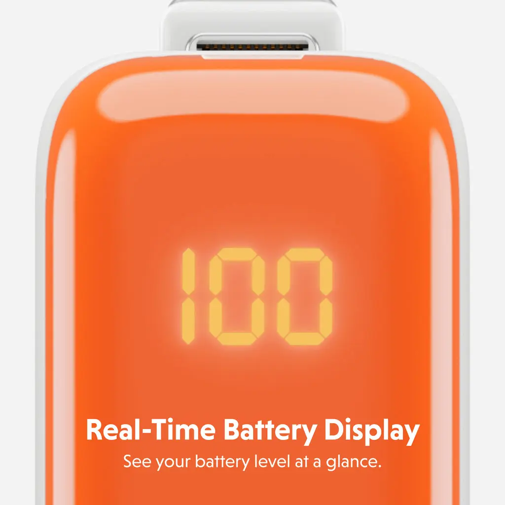 HYPER HyperJuice Flex 30W Powerbank - White and Orange Photo 6