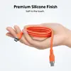 Hyper HyperJuice Flex USB Cable 1.5 m Orange Photo 5