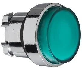 Schneider Electric ZB4 Illuminated Push Button Green Compatible with Universal LED MPN ZB4BW133