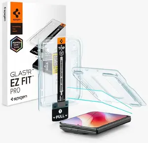 Spigen Szkło hartowane GLAS.TR EZ FIT PRO HD AC 2-PACK iPhone Duo Clear (8800337251425-AGL12013)
