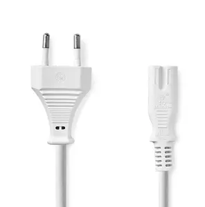 Сетевой кабель Nedis PCGP11040WT30 белый 3 м Euro Plug в C7 coupler