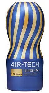 Мастурбатор TENGA Air Tech Premium с регулируемой силой вакуума и многоразовым использованием