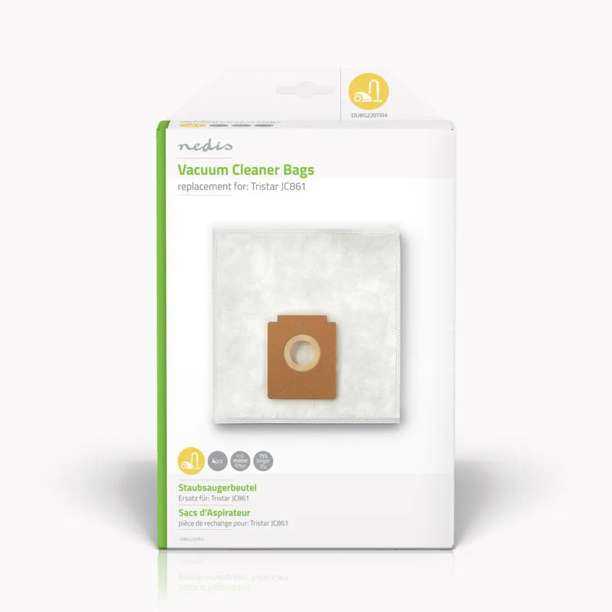 Nedis DUBG220TRI4 Vacuum Bags for Tristar Photo 3