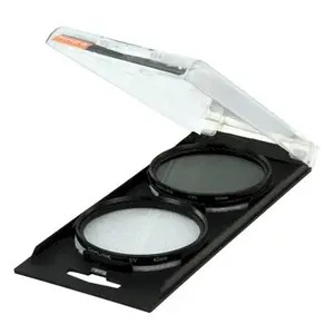 CamLink CL-62UV-CPL Camera Lens Filter Set 62 mm Black 2 Pieces