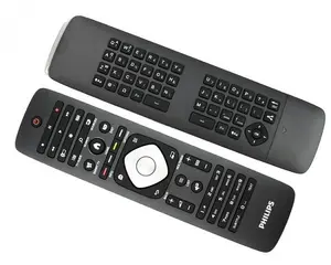 Oriģinālā Philips LXP398GF15 televizora tālvadības pults ar aizmugurējo tastatūru un savienošanas funkciju noteiktiem Philips modeļiem