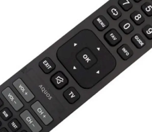 Sharp LXP141N Original TV Remote Control Photo 2