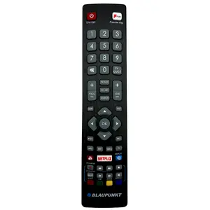 Blaupunkt LXRMC001 Original TV Remote Control for Sharp and Blaupunkt Smart Televisions with Netflix and YouTube Direct Access Buttons