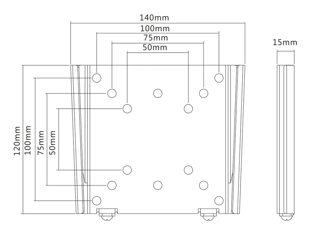 Кронштейн Multibrackets M VESA Wallmount I Black Photo 21