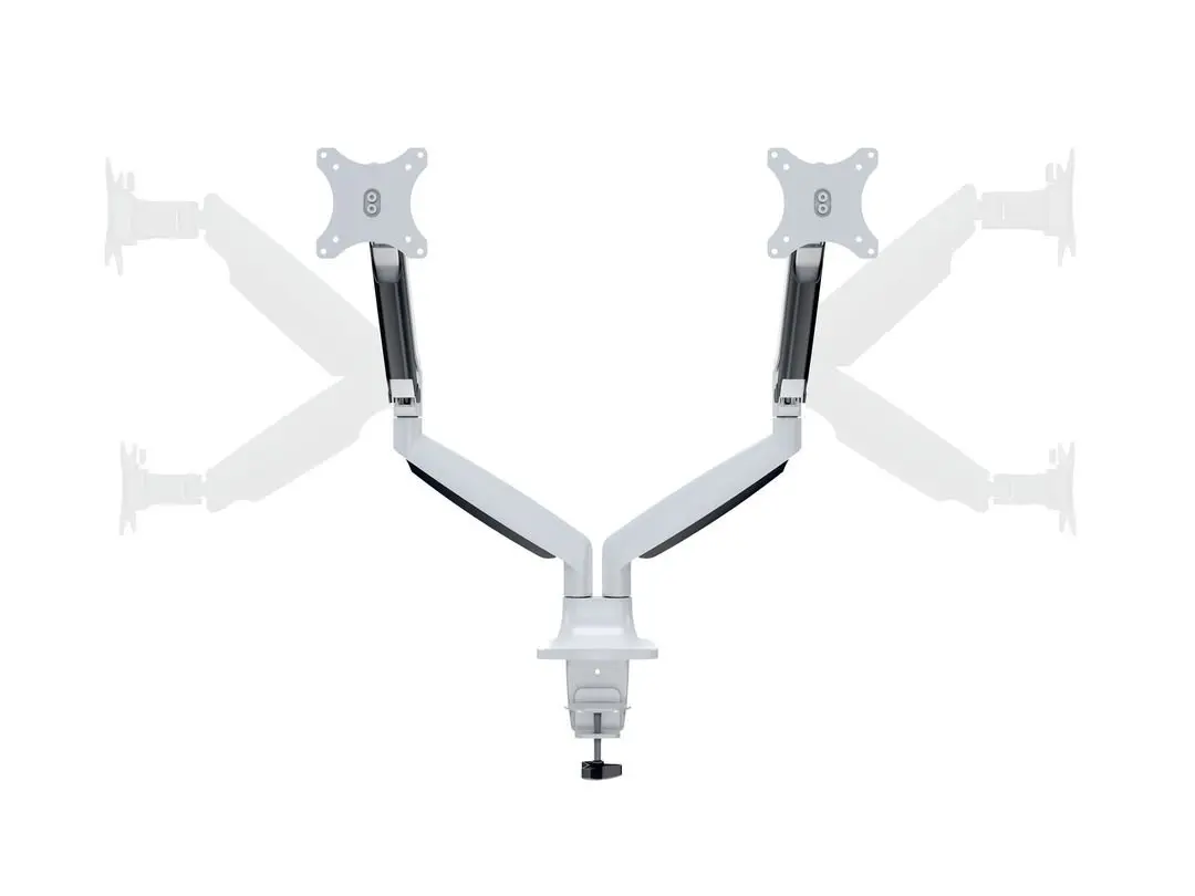 MULTIBRACKETS M Deskmount Gas Spring Dual White Desk Mount Photo 3