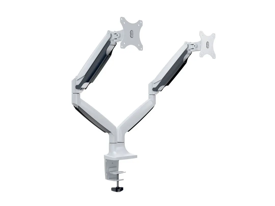 MULTIBRACKETS M Deskmount Gas Spring Dual White Desk Mount Photo 6