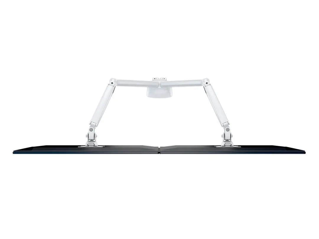 MULTIBRACKETS M Deskmount Gas Spring Dual White Desk Mount Photo 17