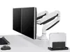 MULTIBRACKETS M Deskmount Gas Spring Dual White Desk Mount Photo 22