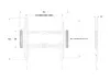 Multibrackets M Universal Wallmount Fixed Medium Black Photo 7