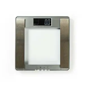 Nedis PESC120DCT Elektroniskie Personiskie Svari Sudraba ar LCD Displeju 180 kg Kapacitāte 100 g Precizitāte Automātiskā Izslēgšanās