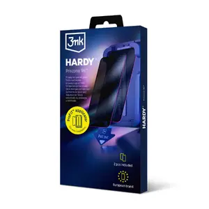 3mk Hardy Privzone 9H Rūdīta stikla ekrāna aizsargs Apple iPhone 18 Pro