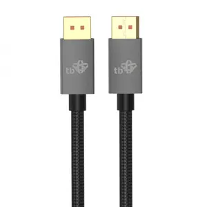 TB DisplayPort Cable M/M v2.1 Aluminum 2m