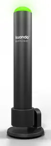 Kuando Busylight UC Alpha Desktop Presence Indicator in Black with 2.75 m Cable