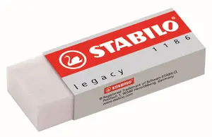 Stabilo Legacy Eraser Polyvinyl Chloride White 20 pcs