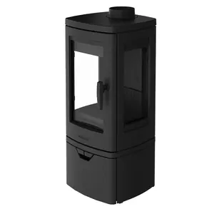 Čuguna krāsns Nordflam Fjell 3V ar 7 kW jaudu