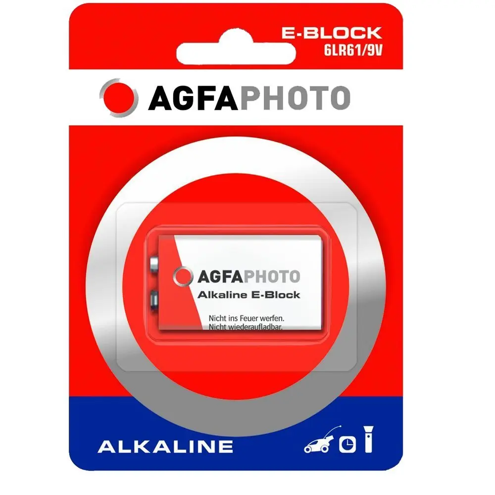 AgfaPhoto 110-802596 Sārma 9V Vienreizējās lietošanas