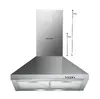 Concept Solution OPK3560SS Wall-Mounted Cooker Hood Photo 9