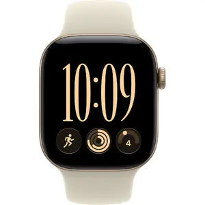 Apple Watch Series 12 GPS Смарт-часы 42mm Корпус из светлого золотистого алюминия Ремешок Sand Sport M/L OLED Дисплей 64 ГБ watchOS