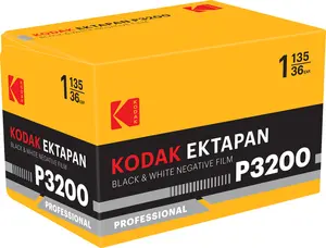 Черно-белая негативная пленка Kodak Eastman Ektapan P3200 35 мм, 36 кадров, ISO 3200
