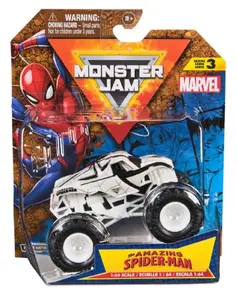 MONSTER Monster Jam 1:64 Marvel Single Packs The Amazing Spiderman rotaļu automašīna