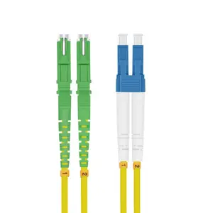 Helos 254661 InfiniBand and Fibre Optic Cable 2 m E-2000 LSH to LC Yellow OS2 9 µm Full Duplex