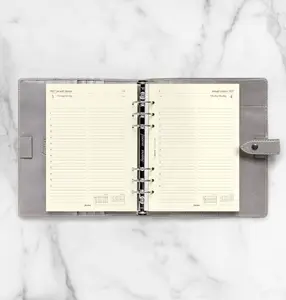 Filofax A5 Diary Refill for 2027 One Page Per Day Swedish Danish Norwegian