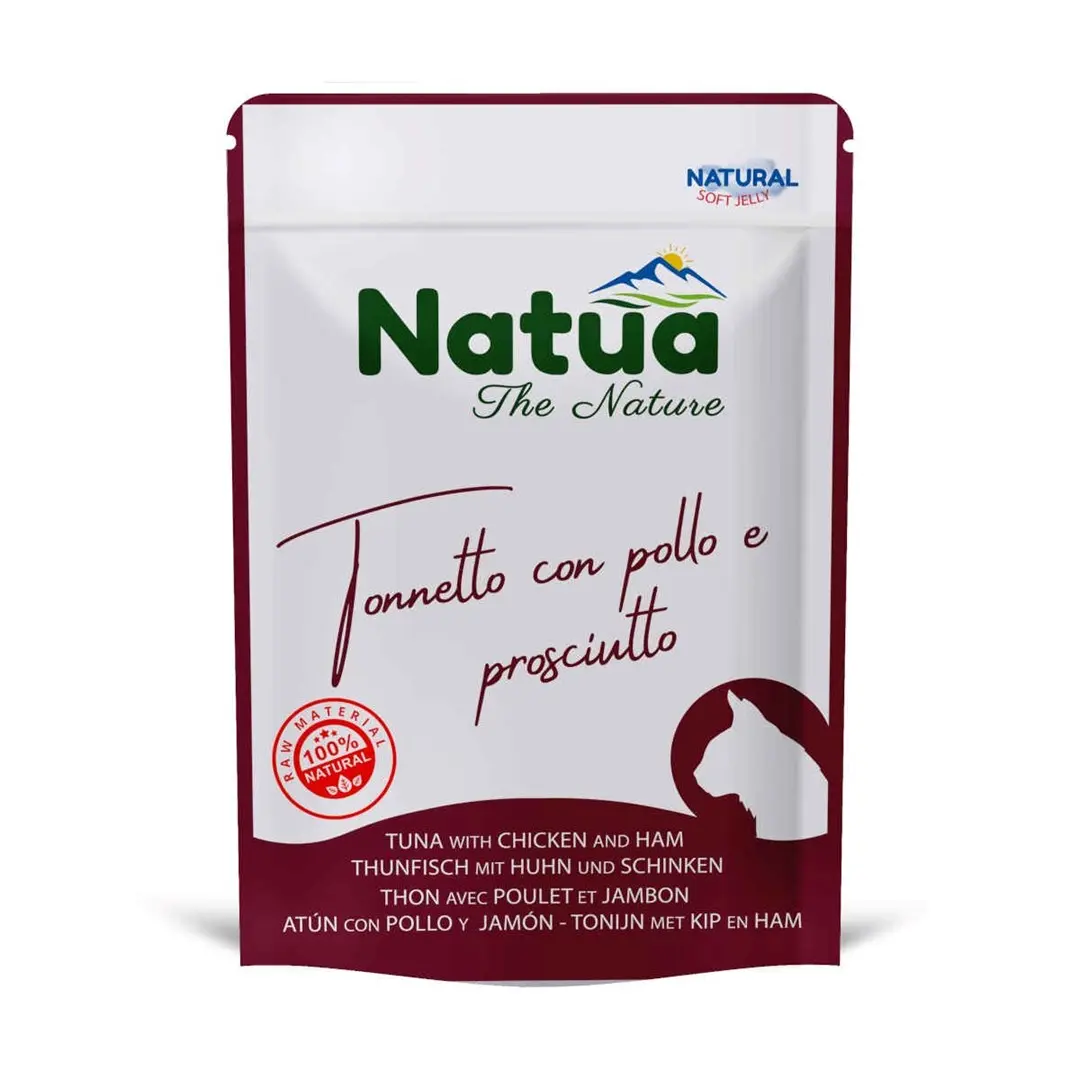 Natua Natural Mitrā kaķu barība Tuncis