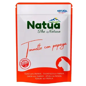 Natua Natural wet cat food with tuna and papaya 70g